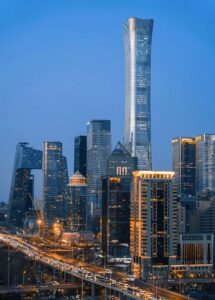 Central Business District of Beijing.