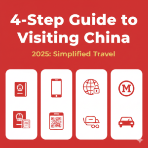 4 steps visit China